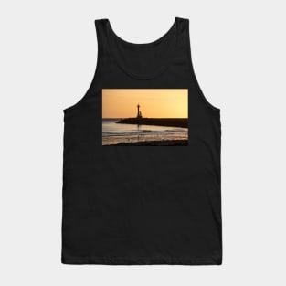 Sunrise on Scusset Beach State Reservation Sagamore MA Cape Cod Morning Light Tank Top